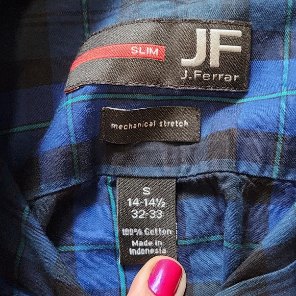 💙Men's jf J. Ferrar Button Down - Picture 5 of 6